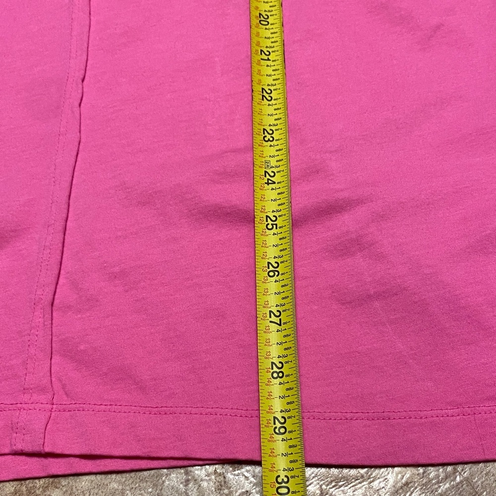 Focus Size Medium Magenta Soft Long Sleeve Top Fall Tunic Barbiecore Flowy - Picture 6 of 11